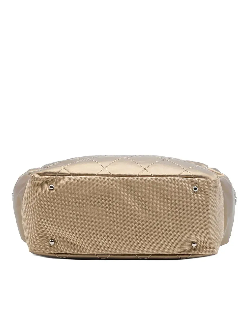 Chanel Large Quilted Coated Canvas #300852C10B